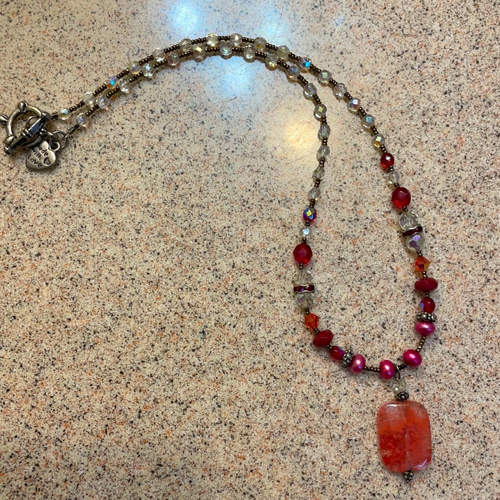 Pink Necklace 💕